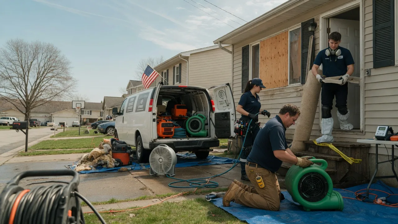 Water Damage Restoration in Mexia, TX near me